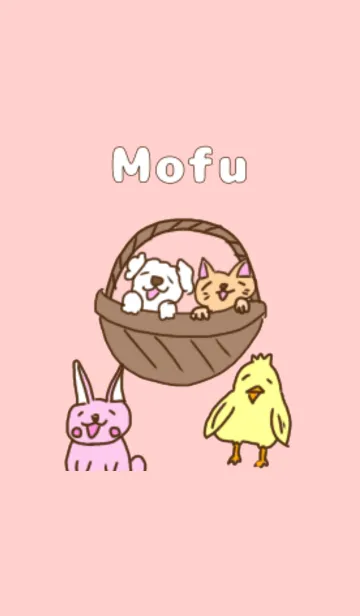 [LINE着せ替え] もふもふアニマルの画像1