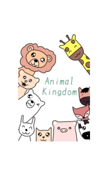 [LINE着せ替え] Animal Kingdom: Purpleの画像1