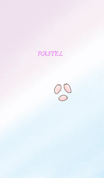 [LINE着せ替え] Pastel sakura themeの画像1