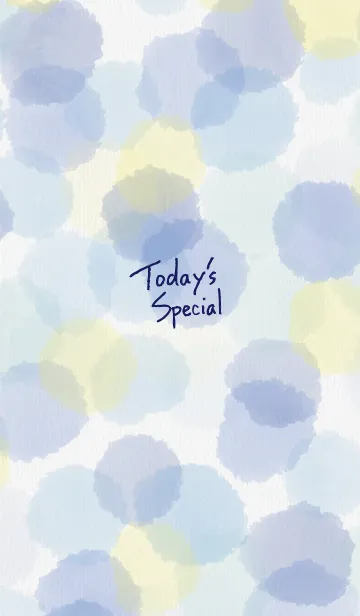 水彩水玉 Special7の着せ替えメイン画像