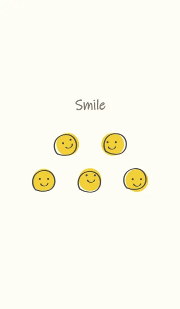 [LINE着せ替え] 簡単な-暖かい-スマイルの画像1