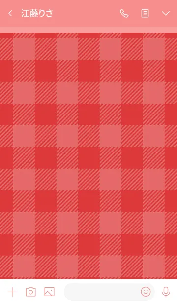 [LINE着せ替え] ザ チェック 025の画像3