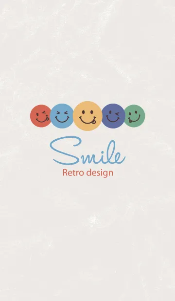 [LINE着せ替え] Retro Smileの画像1