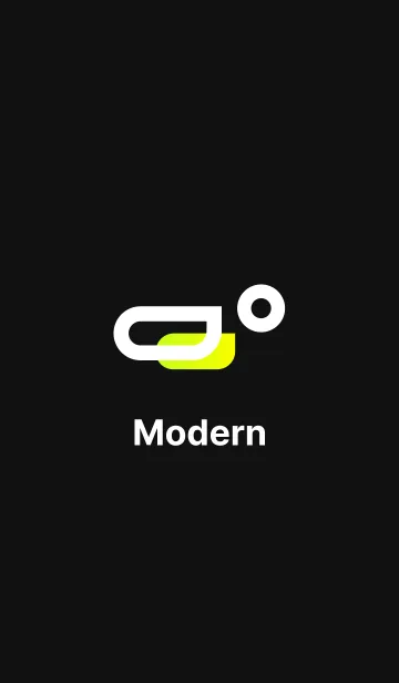 [LINE着せ替え] Modern Lemons - Black Themeの画像1