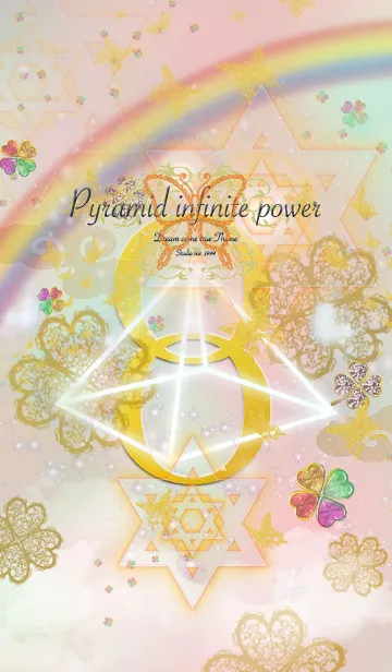 [LINE着せ替え] 運気を引き寄せる Pyramid infinite power2の画像1