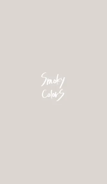 [LINE着せ替え] Smoky Colorsの画像1