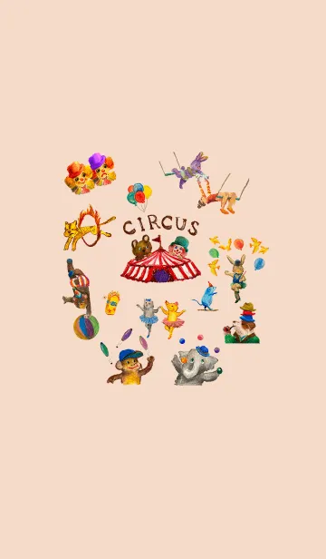 [LINE着せ替え] POP CIRCUS（日本）の画像1