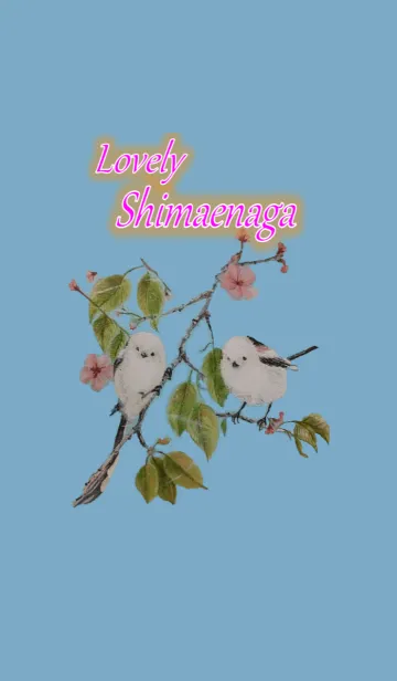 [LINE着せ替え] Lovely シマエナガの画像1