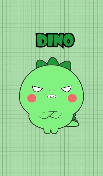 Mini Cute Dinosaur Theme (jp)の着せ替えメイン画像