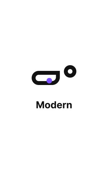 [LINE着せ替え] Modern Calm - White Themeの画像1