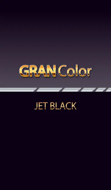 [LINE着せ替え] GRAN Color Jet Blackの画像1