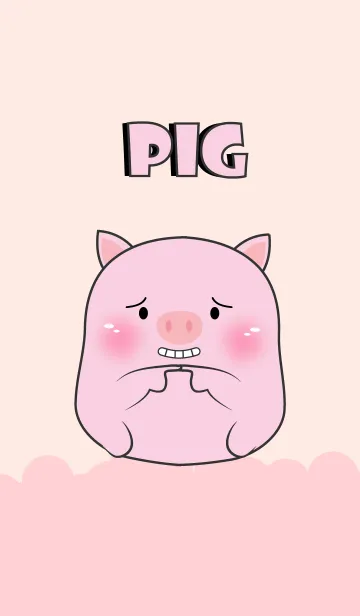 [LINE着せ替え] Love Cute Cute Pig Pig (jp)の画像1