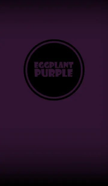 [LINE着せ替え] Eggplant Purple And Black Ver.6 (jp)の画像1