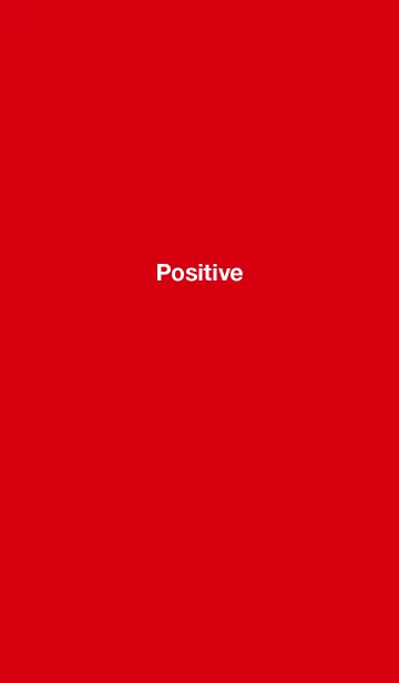 [LINE着せ替え] Positive / REDの画像1