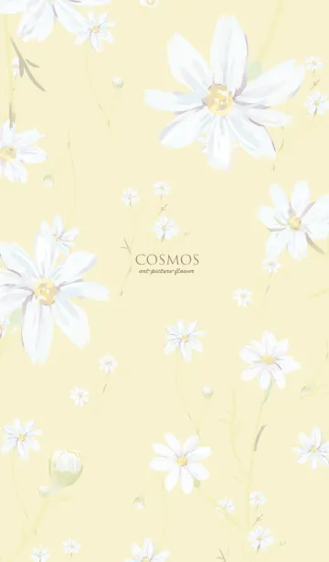 [LINE着せ替え] Cosmos-Art - yellow-の画像1