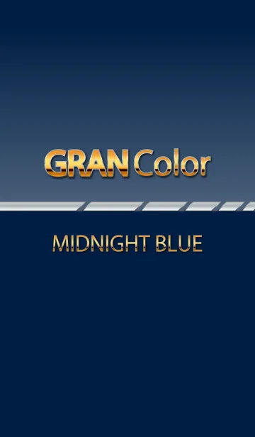 [LINE着せ替え] GRAN Color Midnight Blueの画像1