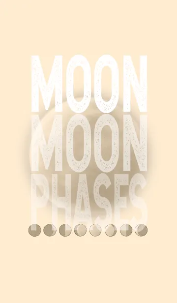 [LINE着せ替え] MOON MOON PHASESの画像1