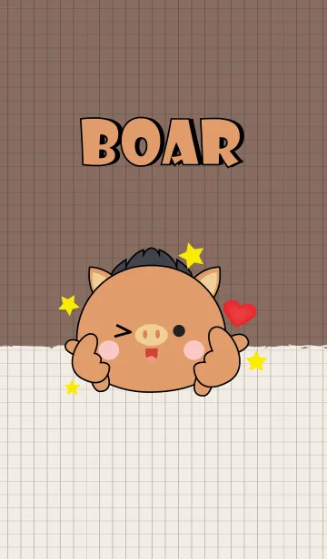 Minamal Boar Theme (jp)の着せ替えメイン画像