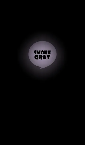 [LINE着せ替え] Smoke Gray In Black v.5 (jp)の画像1