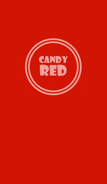 [LINE着せ替え] Love Candy Red v.6 (jp)の画像1