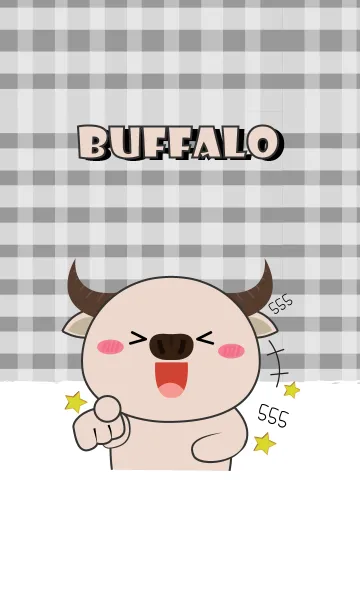 [LINE着せ替え] I 'm Cute White Buffalo (jp)の画像1