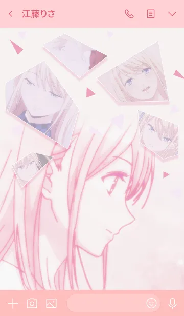 [LINE着せ替え] TVアニメ「ランウェイで笑って」Vol.3の画像3