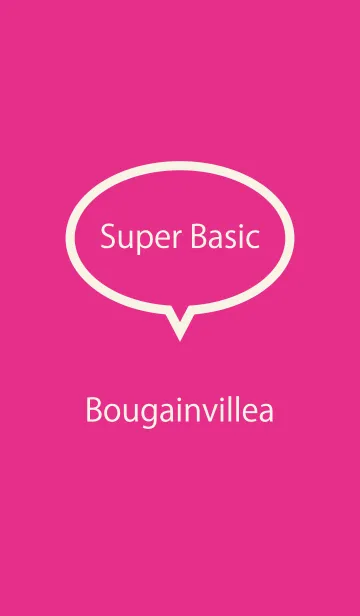 [LINE着せ替え] Super Basic Bougainvilleaの画像1