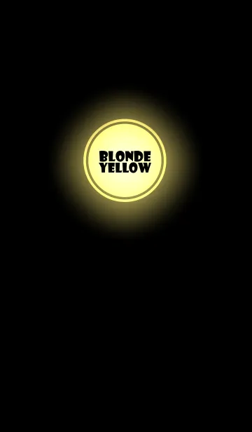 [LINE着せ替え] Blonde Yellow In Black v.6 (jp)の画像1