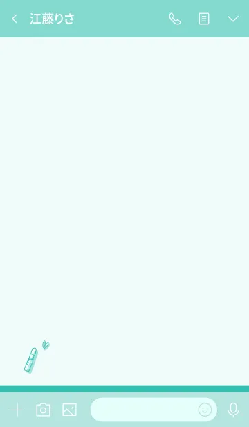 [LINE着せ替え] Love Cosmetics nile blueの画像3