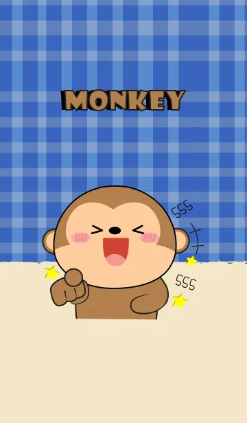 [LINE着せ替え] I 'm Cute Monkey (jp)の画像1