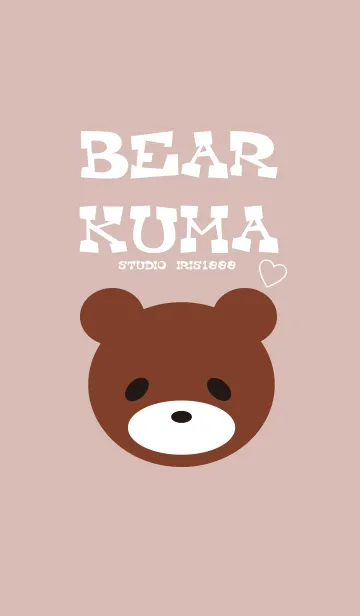 [LINE着せ替え] くまクマ BEAR KUMAの画像1