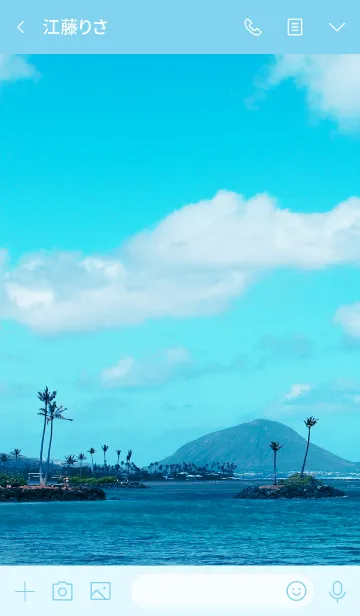 [LINE着せ替え] I LOVE HAWAII -MEKYM- 2の画像3