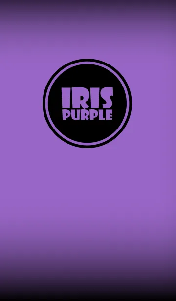 [LINE着せ替え] Iris Purple And Black Ver.6 (jp)の画像1