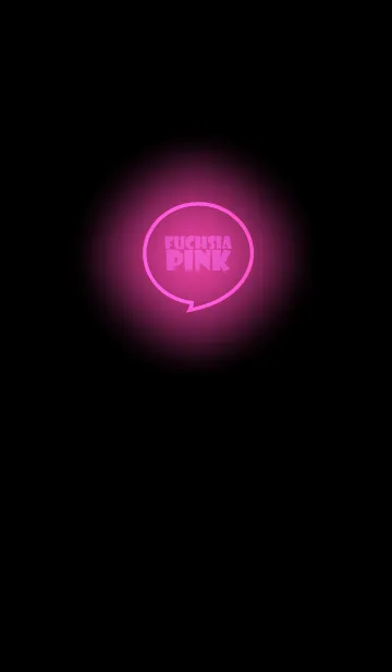 [LINE着せ替え] Fuschia Pink Neon Theme v.5 (jp)の画像1