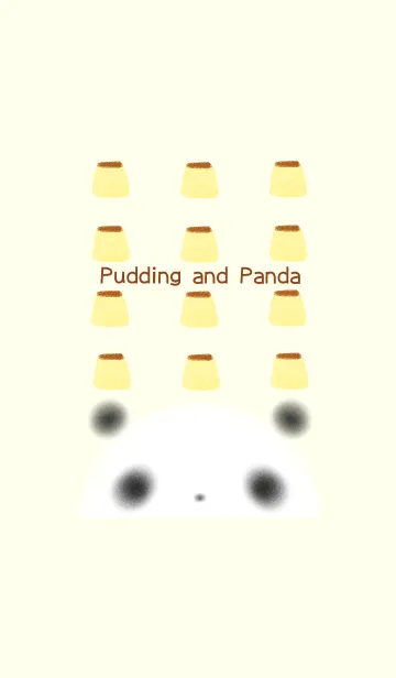 [LINE着せ替え] Pudding and Pandaの画像1