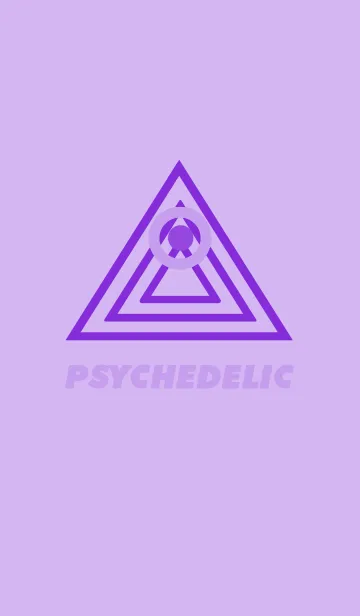 [LINE着せ替え] サイケデリック トライアングル 34の画像1