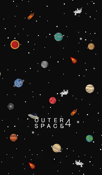 [LINE着せ替え] OUTER SPACE 4.0 +の画像1