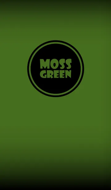 [LINE着せ替え] Moss Green And Black Ver.6 (jp)の画像1