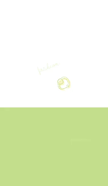 [LINE着せ替え] fashion moss greenの画像1