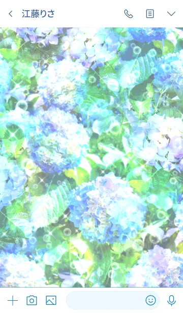 [LINE着せ替え] -紫陽花-の画像3