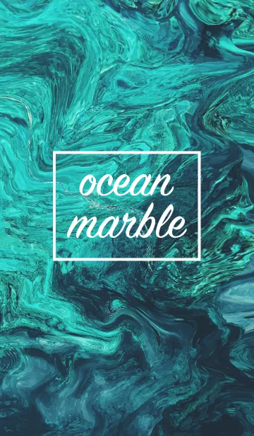 [LINE着せ替え] ocean marbleの画像1