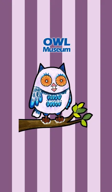 [LINE着せ替え] フクロウ 博物館 140 - Whoops Owlの画像1