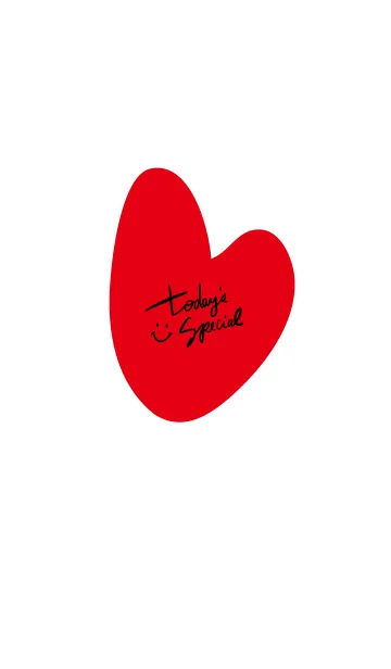 [LINE着せ替え] 赤ハート Special8の画像1