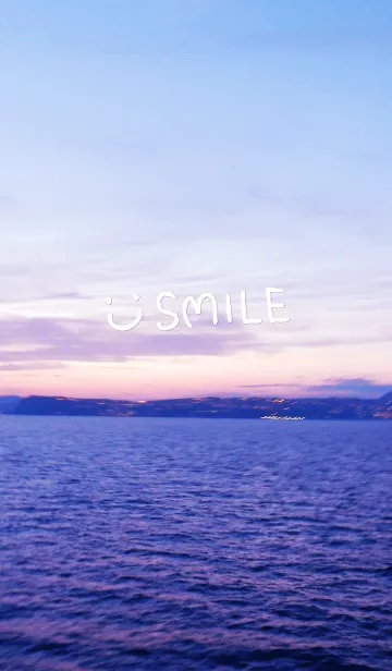 [LINE着せ替え] 夕日 スマイル27の画像1