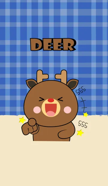 [LINE着せ替え] I 'm Cute Cute Deer (jp)の画像1