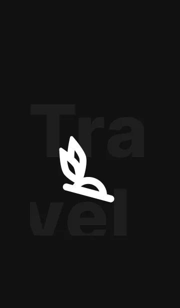 [LINE着せ替え] Travel - Black Themeの画像1