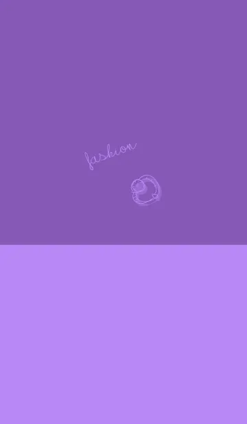 [LINE着せ替え] fashion violet violetの画像1