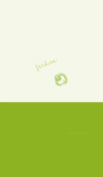 [LINE着せ替え] fashion leaf greenの画像1