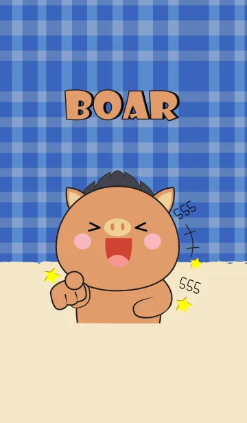 [LINE着せ替え] I 'm Cute Boar (jp)の画像1