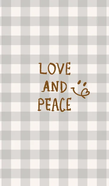 [LINE着せ替え] 黒ギンガムチェック-スマイル8-の画像1